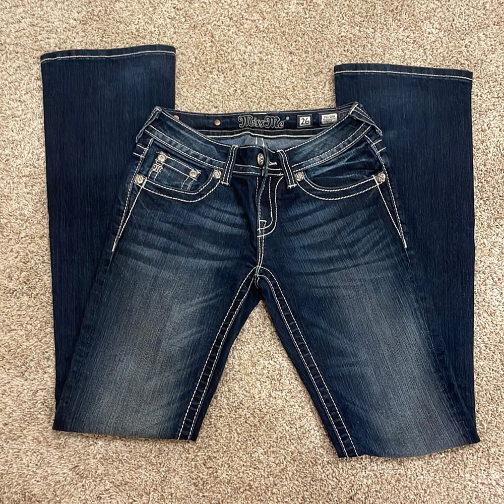 Miss Me jeans size 26. Boot cut.